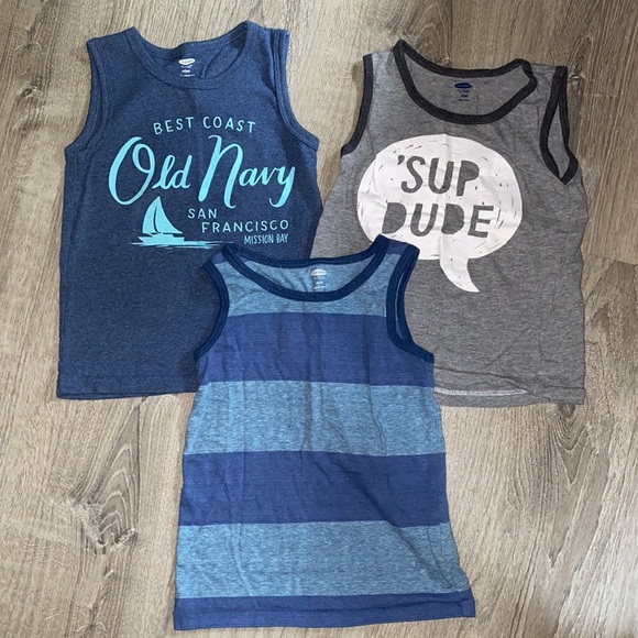 Old Navy 4T Tank Top Lot - Picture 2 of 5